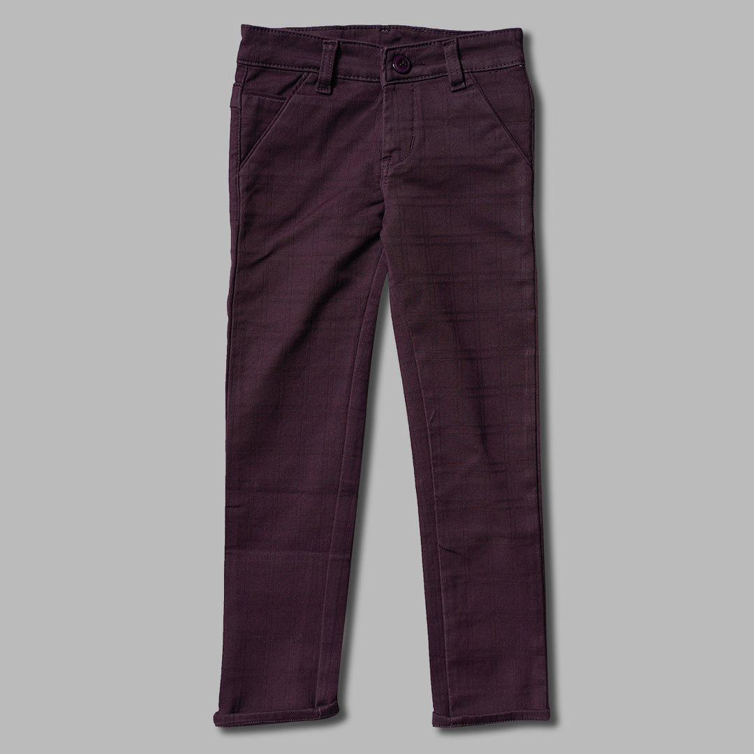 Checks Print Pant