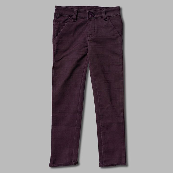 Checks Print Pant