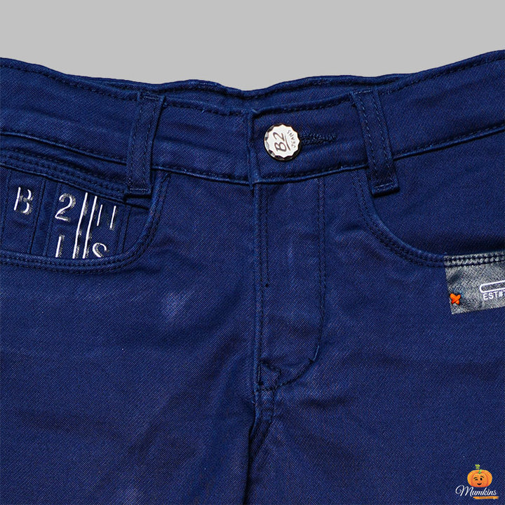Regular Fit Jeans for Boys Close Up
