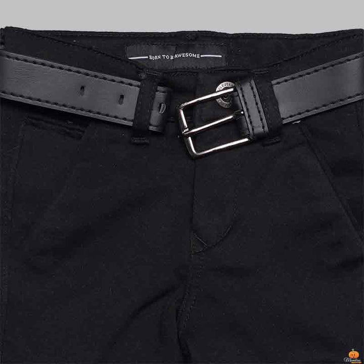 Jeans For Boys And Kids In Black Color