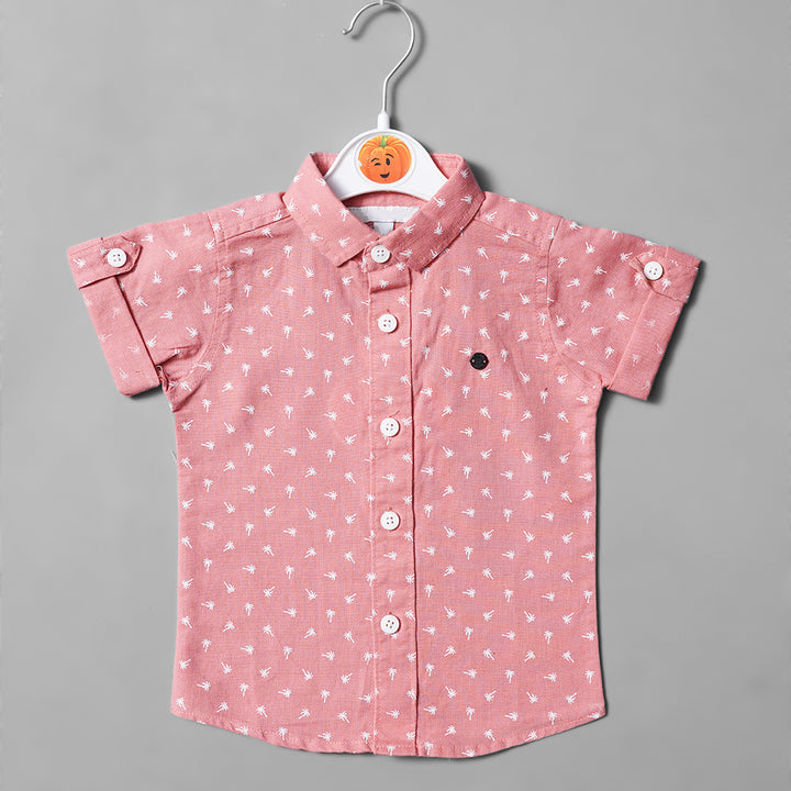 Golden & Onion Half Sleeves Shirt for Boys Variant Front View