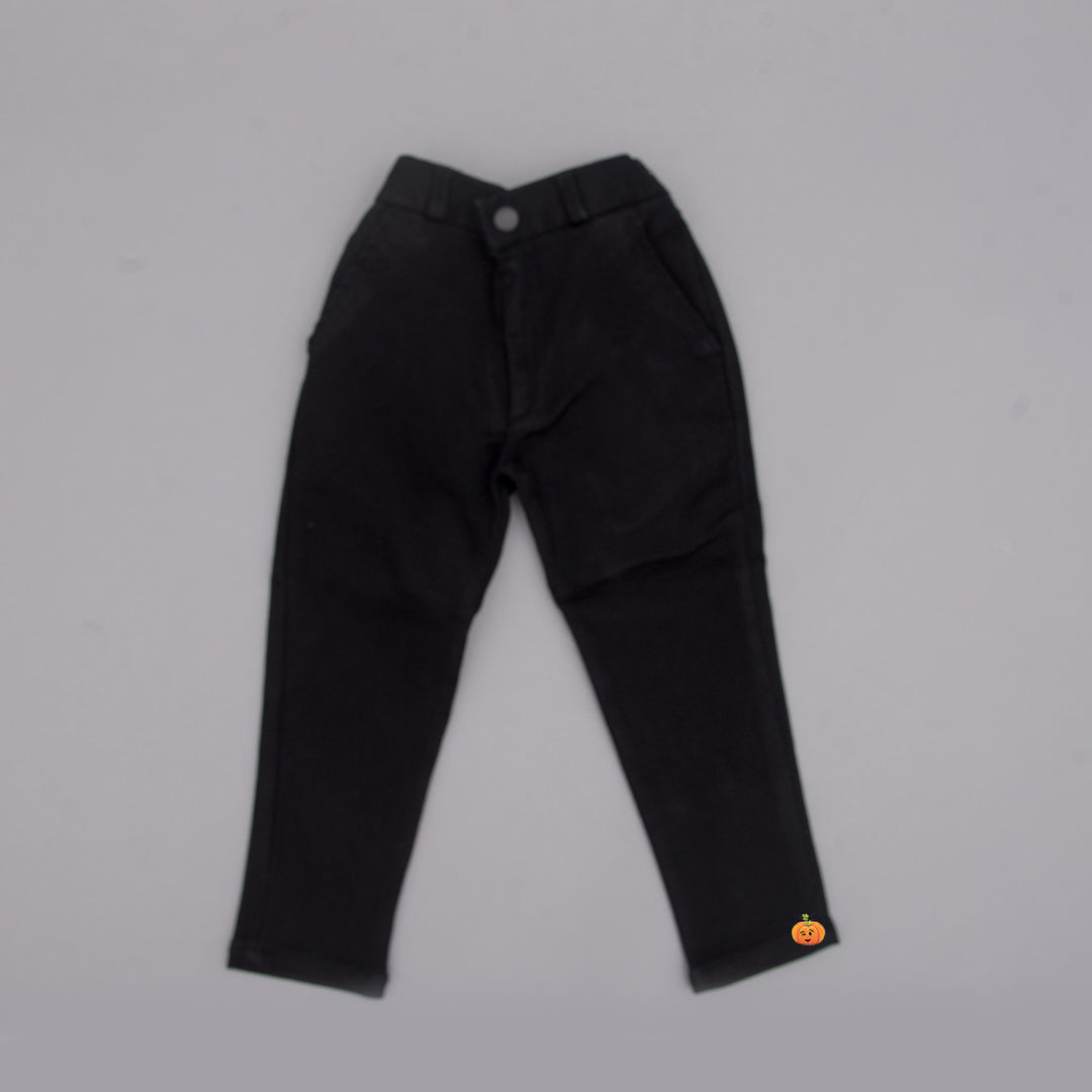 Peach Boys Suit with Bow Tie  Bottom View 