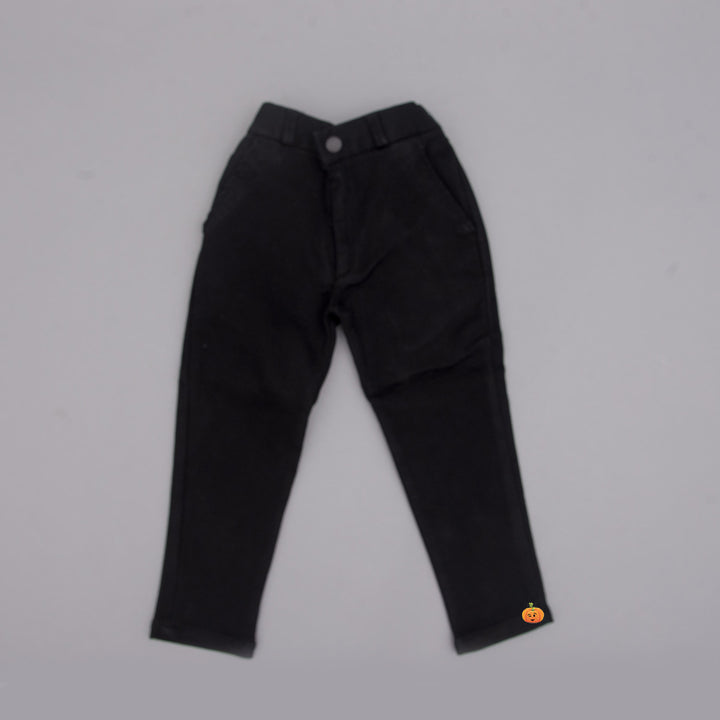 Peach Boys Suit with Bow Tie  Bottom View 