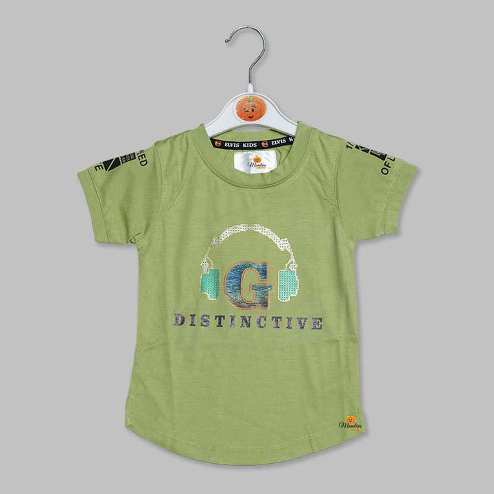 T-Shirts For Boys And Kids With A Round Neck Variant Front View 