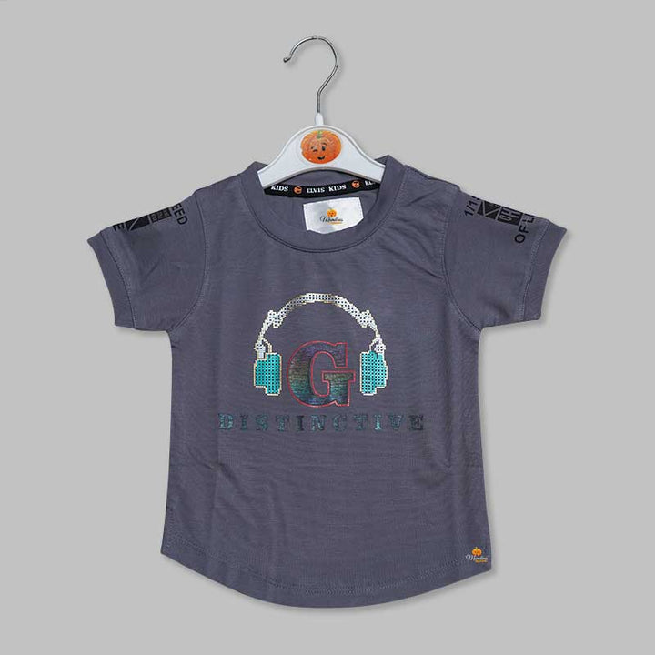 T-Shirts For Boys And Kids With A Round Neck Variant Front View