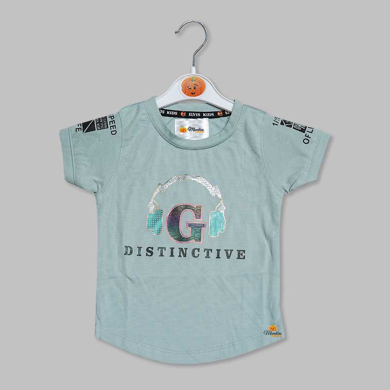 T-Shirts For Boys And Kids With A Round Neck Variant Front View