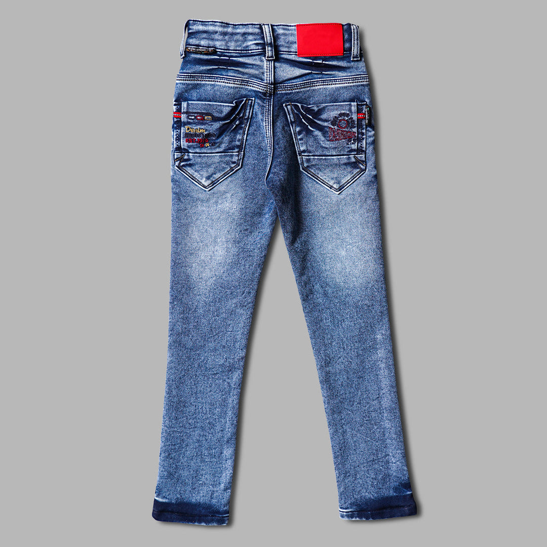 Buy Denim Fashion Jeans for Boys – Mumkins - Main Image
