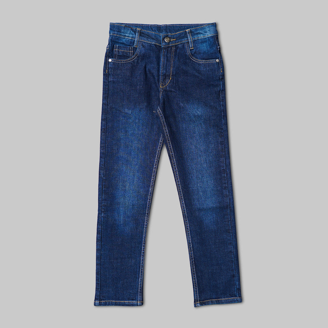 Buy Dark Blue Denim Jeans for Boys – Mumkins