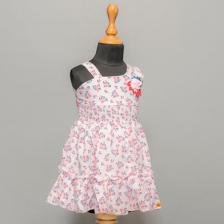Beautiful Sleeveless Pink Frock For Girls And Kids