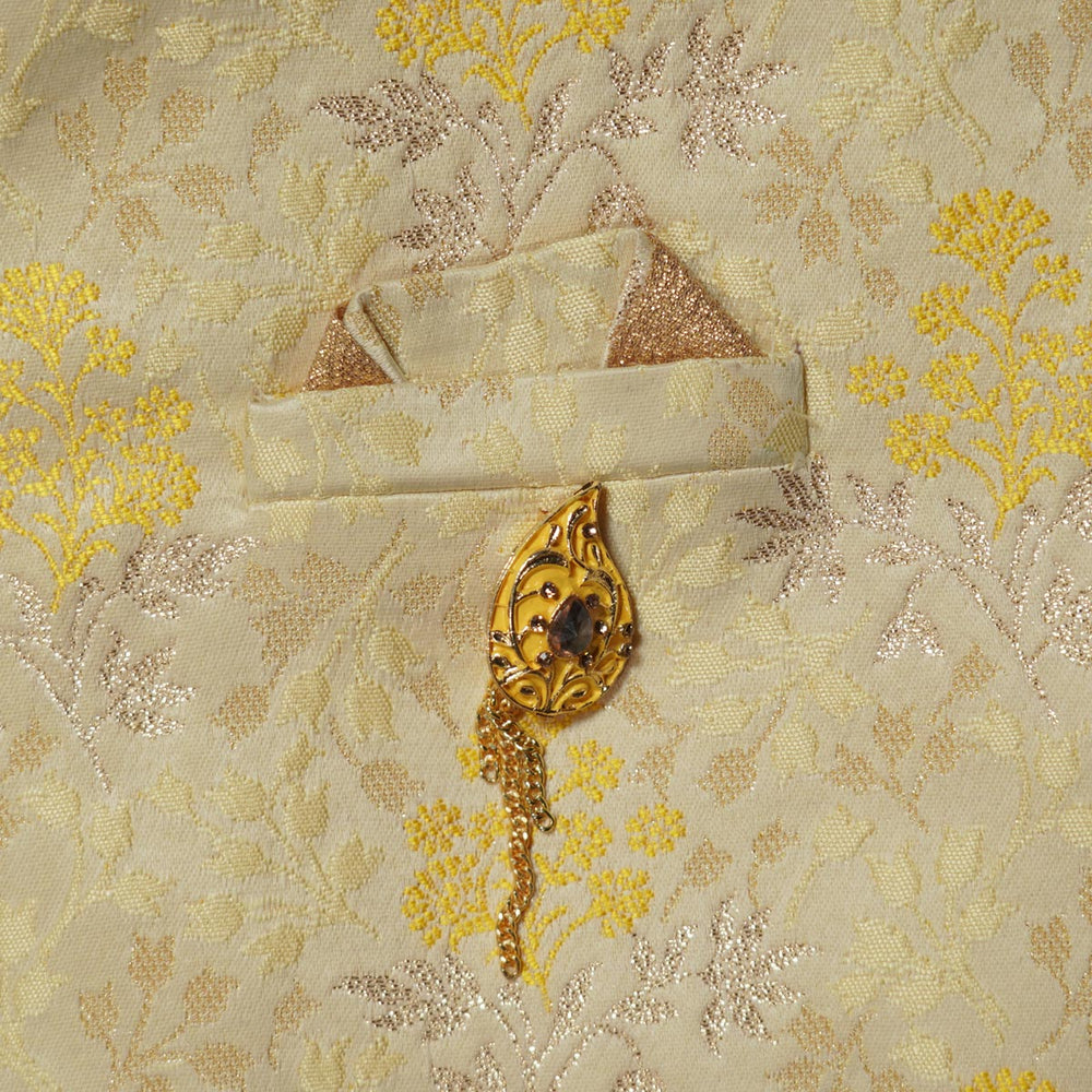 Floral Print Kurta Pyjama For Kids