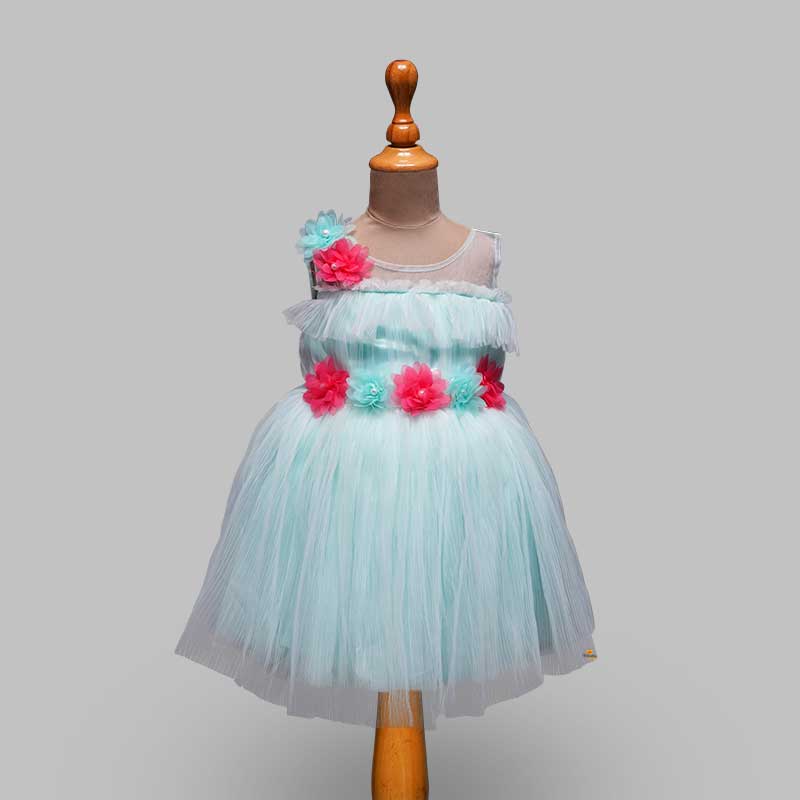Stylish Frock For Kids With Soft Fabric Front View