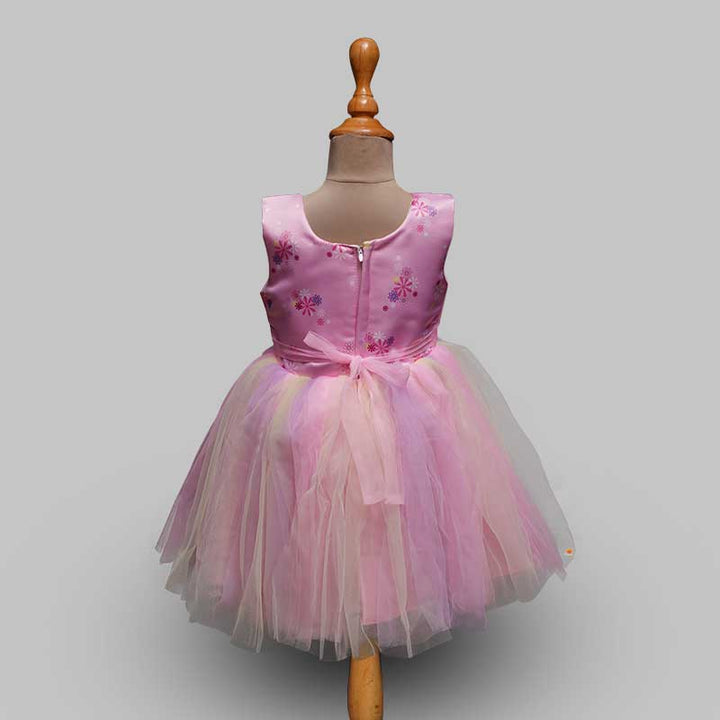 Unicorn Design Frock For Girls
