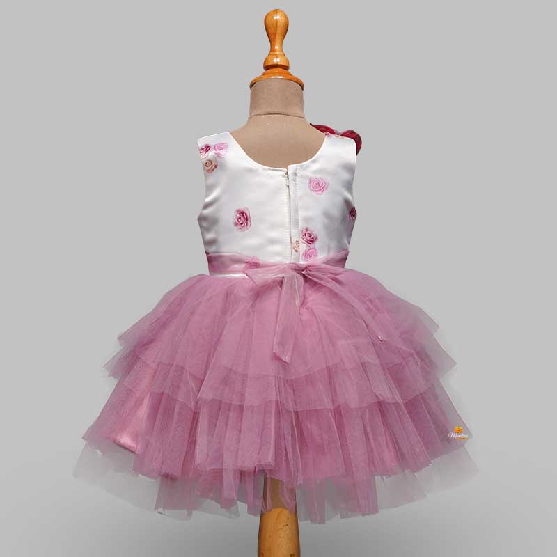 Frock For Girls And Kids With Cartoon CharacterOnion