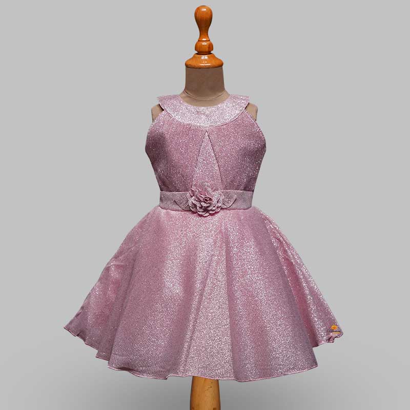 Stylish Frock For Girls Front View