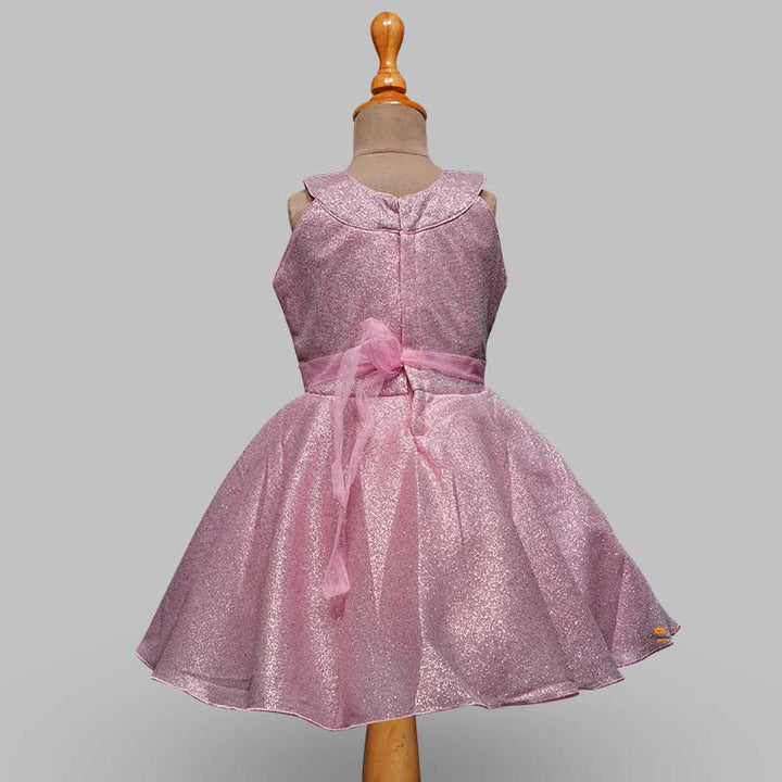 Stylish Frock For Girls Back View 