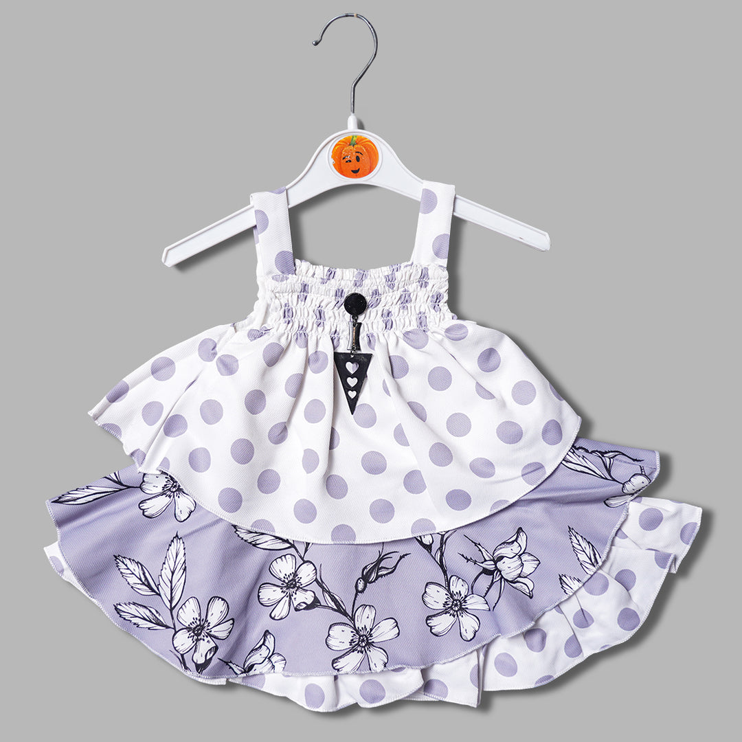 Retro Style Frock For Girls