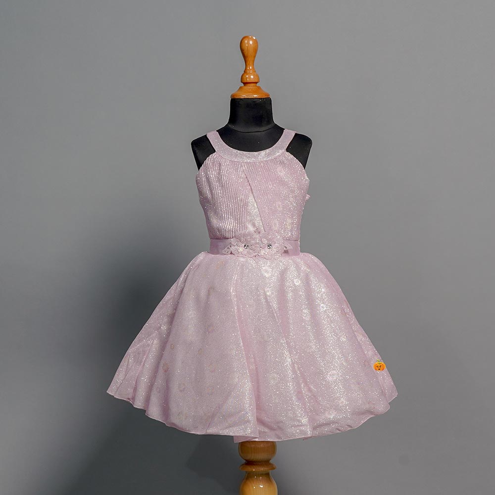 Party Wear Frocks for Girls Front View