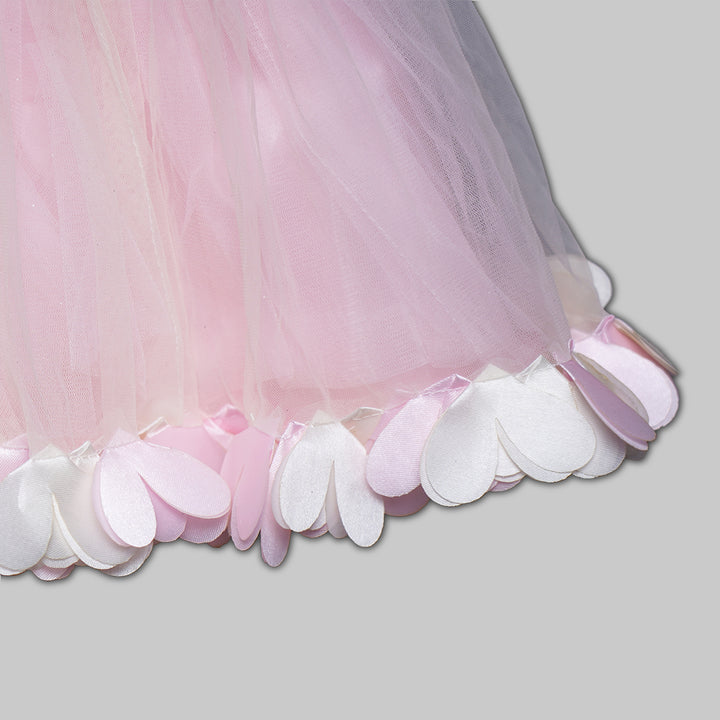 Frock For Girls And Kids With An Elegant Flower Design