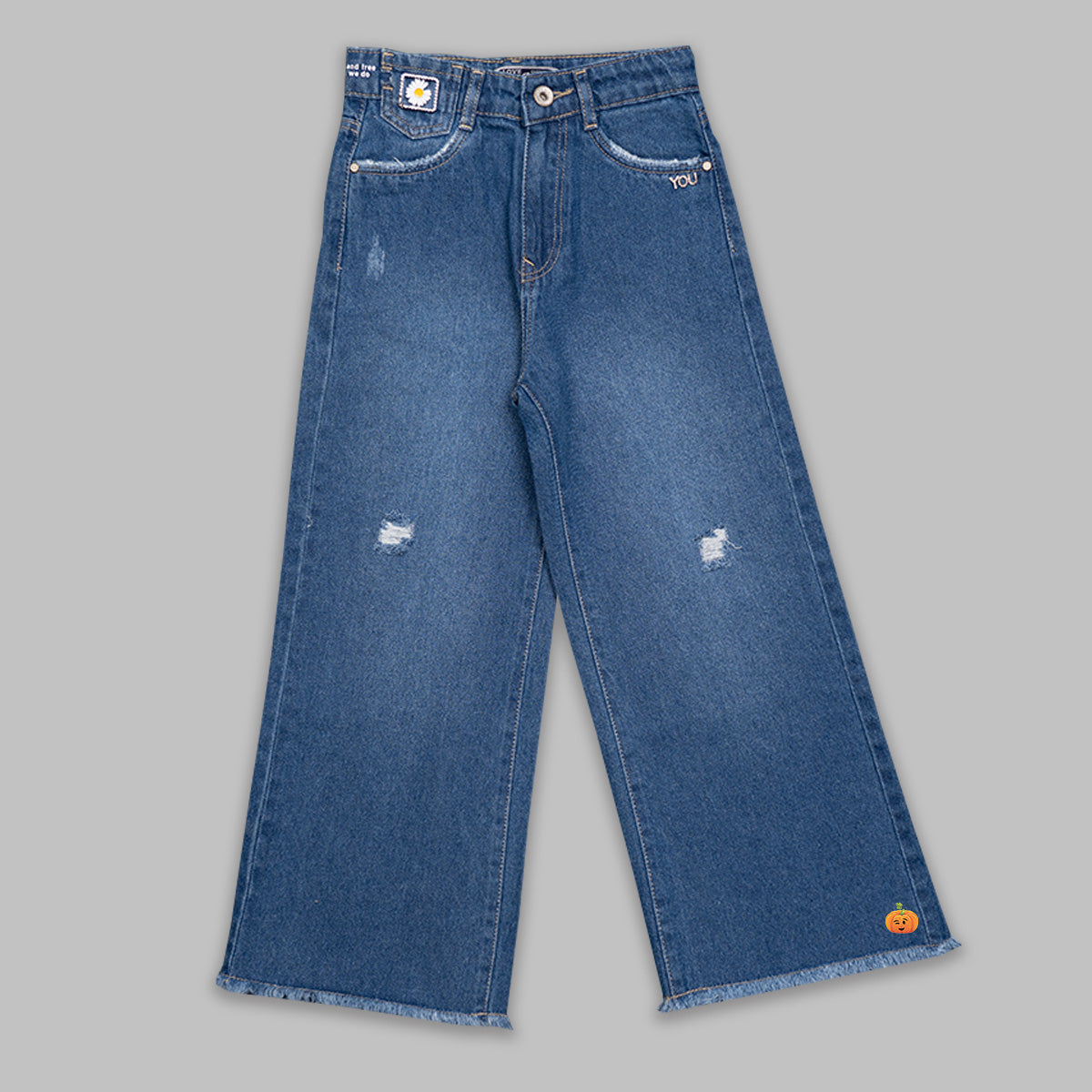 Jeans & Trousers | Denim Damage Jeans | Freeup