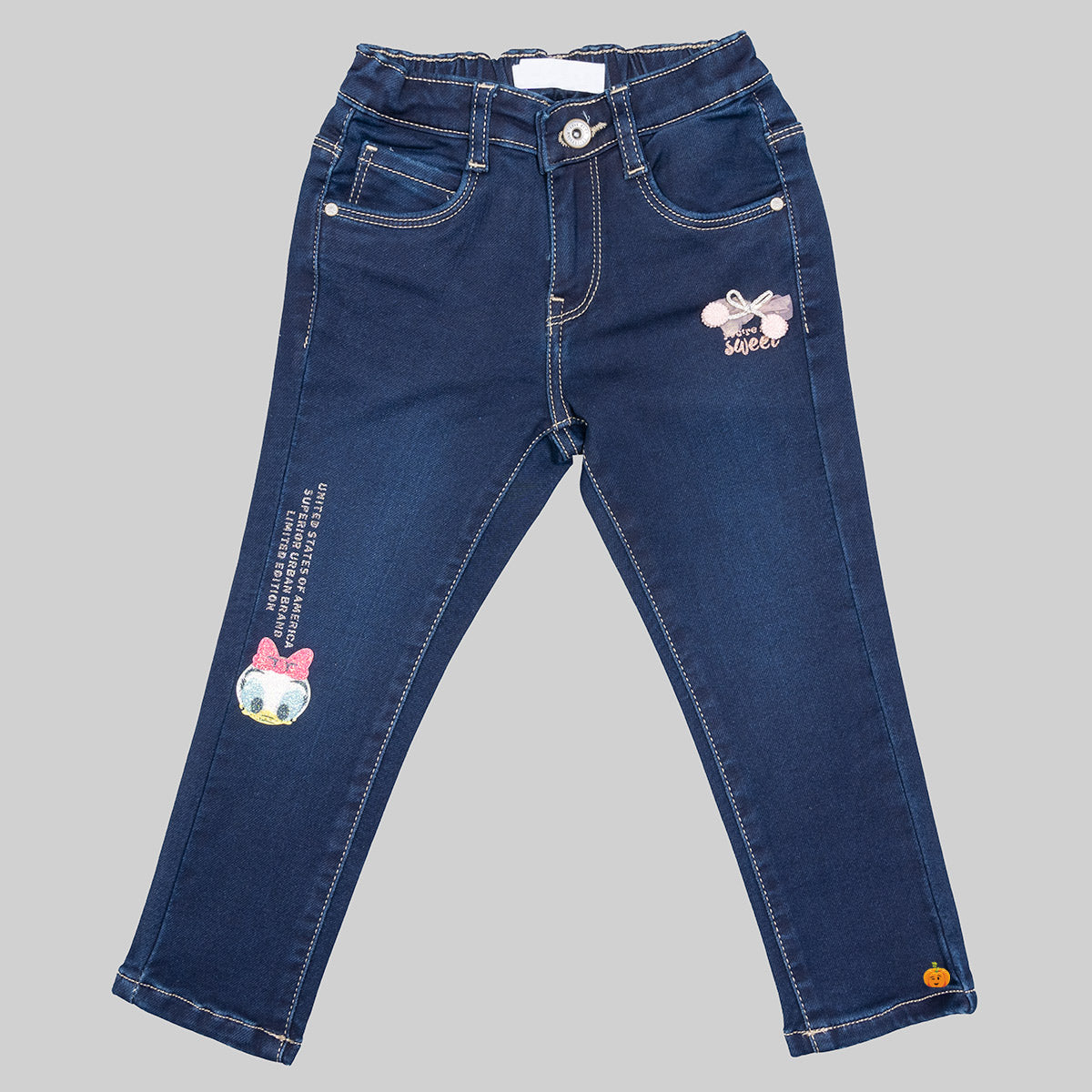 Girls Patch Pocket Flare Jeans – Jordache