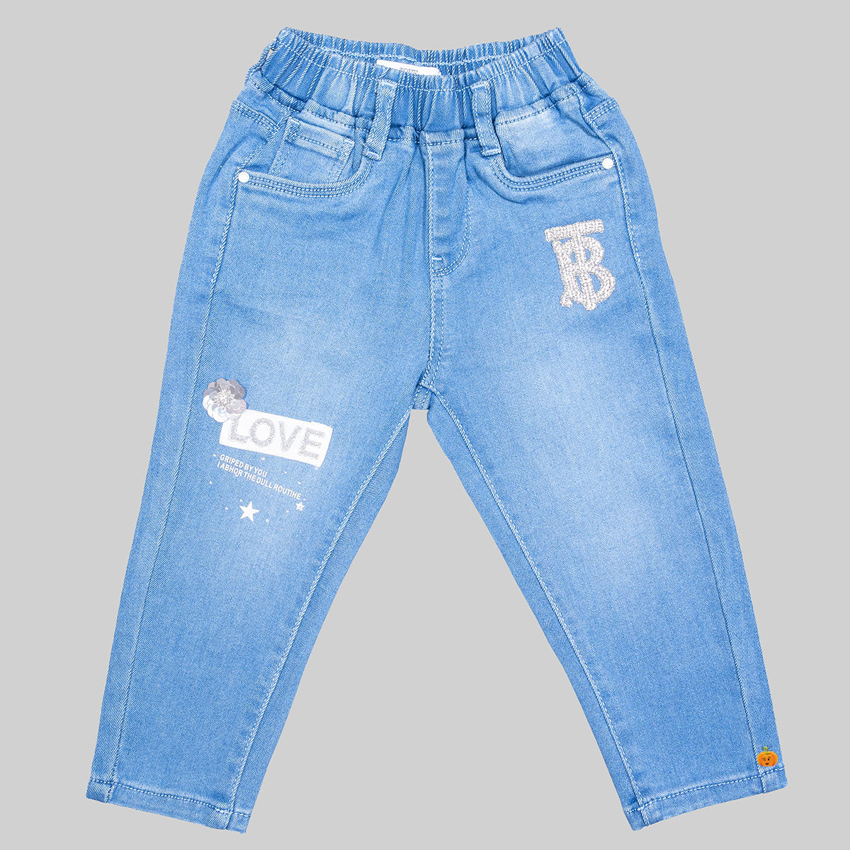 Trendy Stylish 6 Pocket Denim Cargo Jeans For Girls & Women