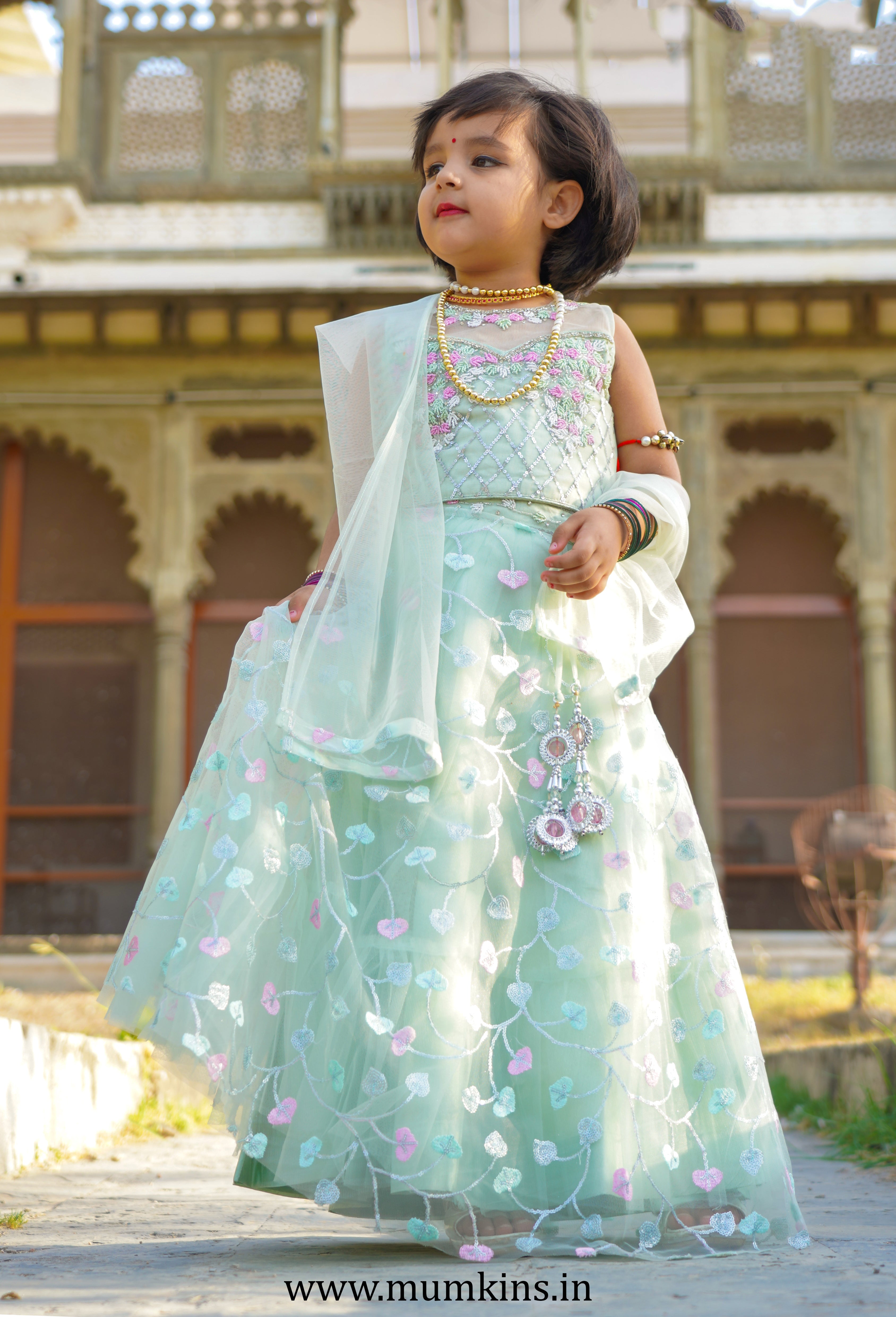 kids lehenga blouse designs | latest kids chaniya choli design | - YouTube