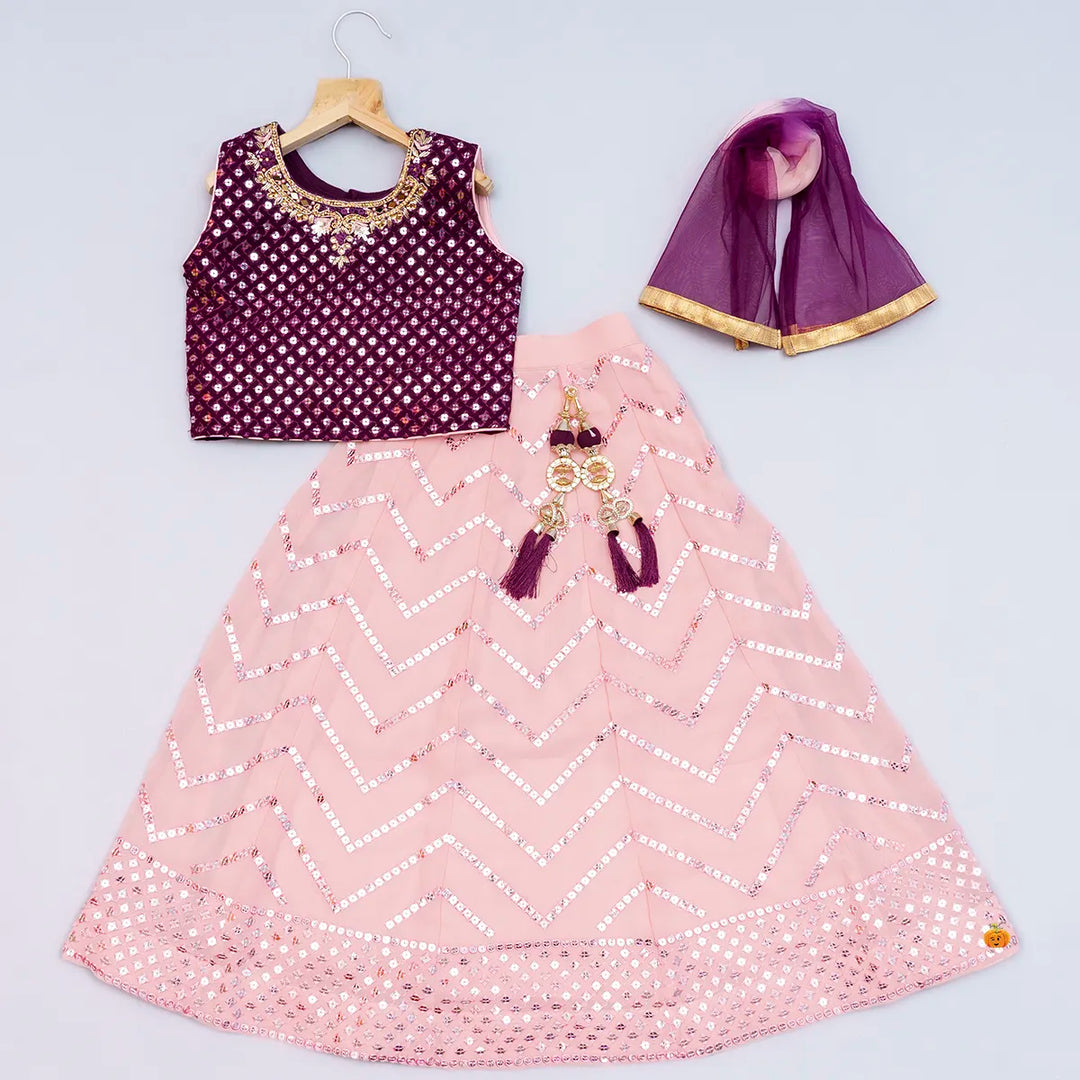 Lehenga choli for 1 2025 year baby