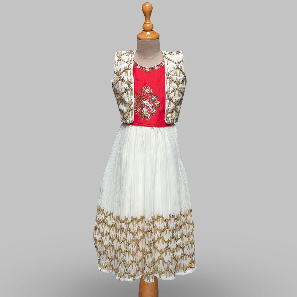Girls Rani Lehenga Choli