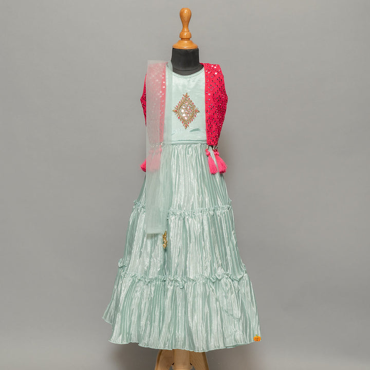 Beautiful Designer Girls Lehenga Choli For Kids