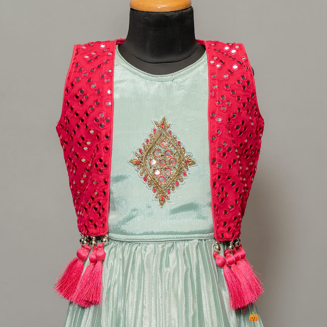 Beautiful Designer Girls Lehenga Choli For Kids