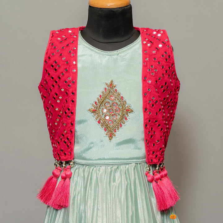 Beautiful Designer Girls Lehenga Choli For Kids