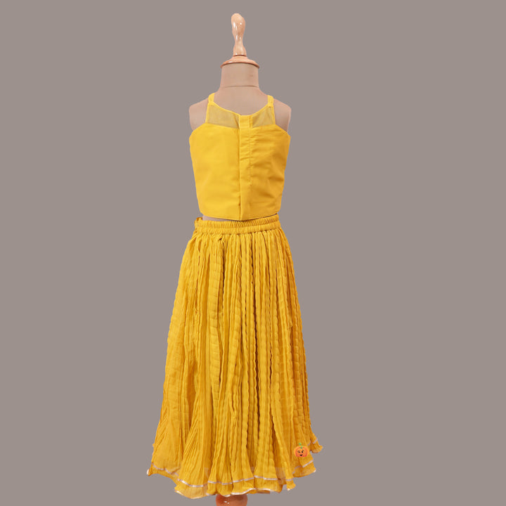 Golden Girls Lehenga Choli Back View