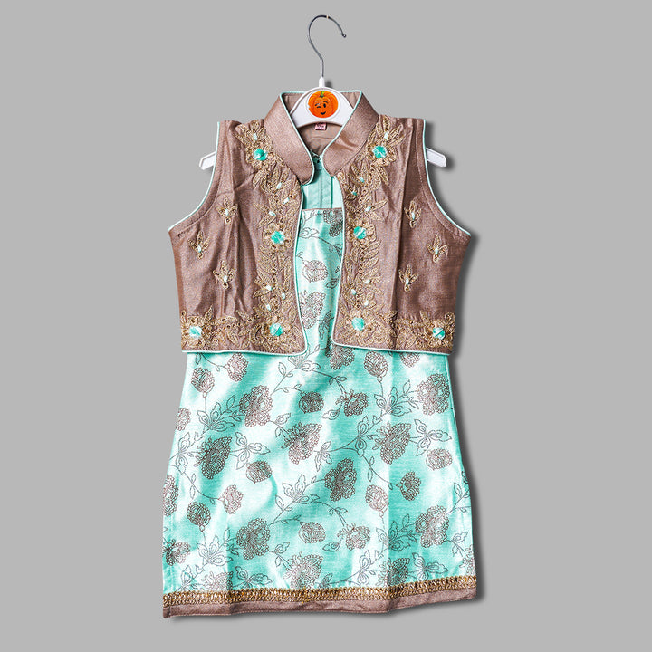 Grey Girls Punjabi Salwar Suit
