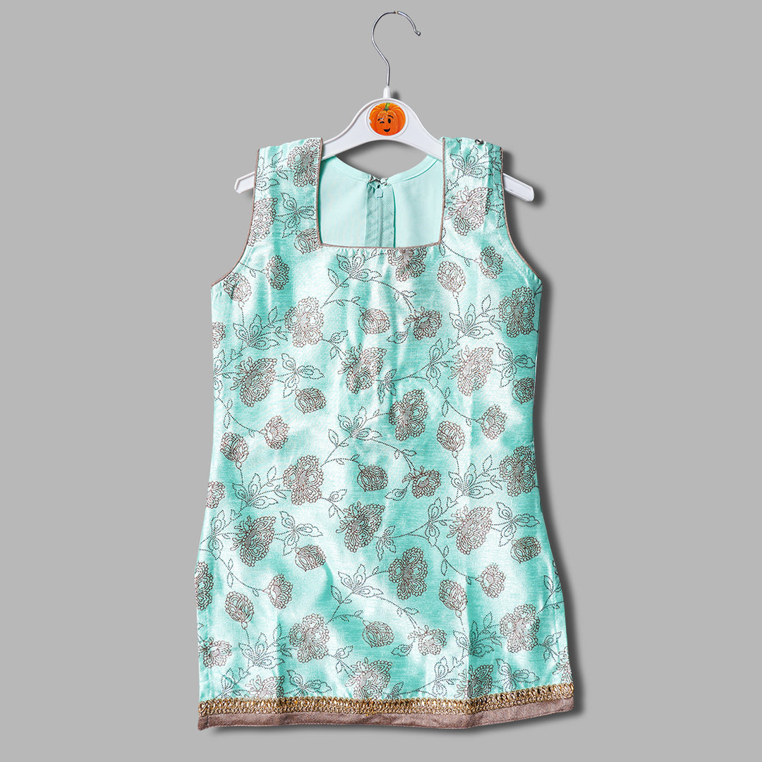 Grey Girls Punjabi Salwar Suit