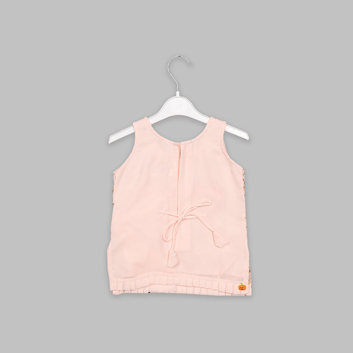 Captivating Plazo Dress For Kids Back View