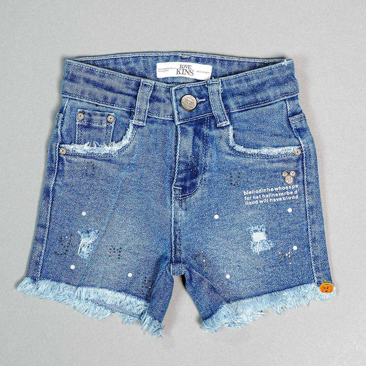 Shorts for Girls and Kids Front View