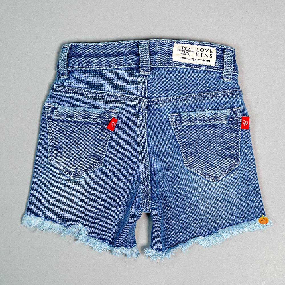 Shorts for Girls and Kids Back View