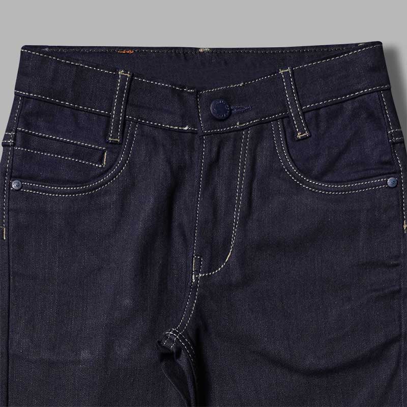 Navy Blue Jeans for Boys Close Up 