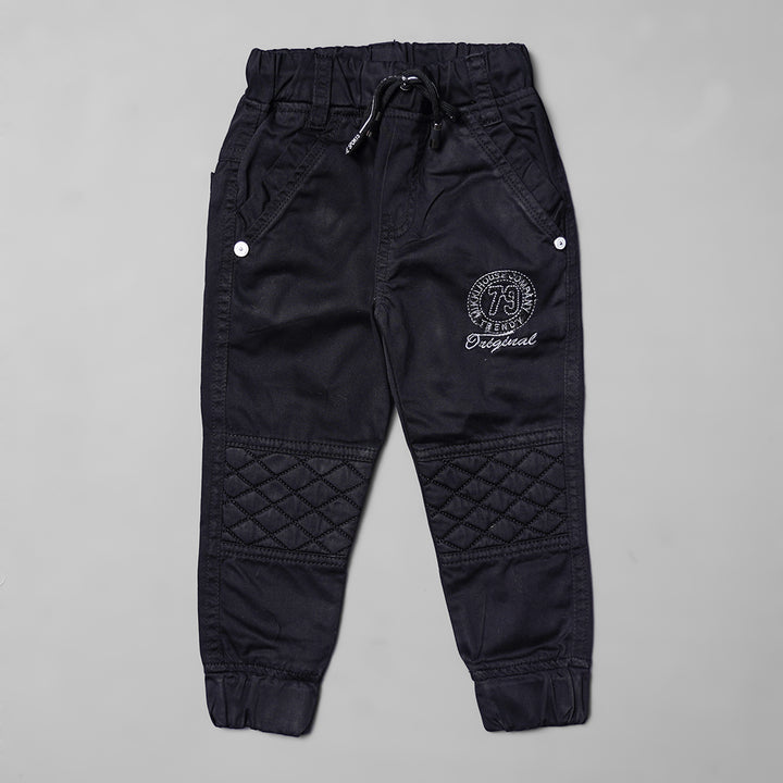 Elastic Waist Slim Fit Jeans for Boys Front 