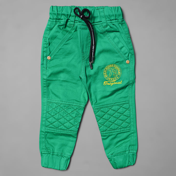 Elastic Waist Slim Fit Jeans for Boys Front 