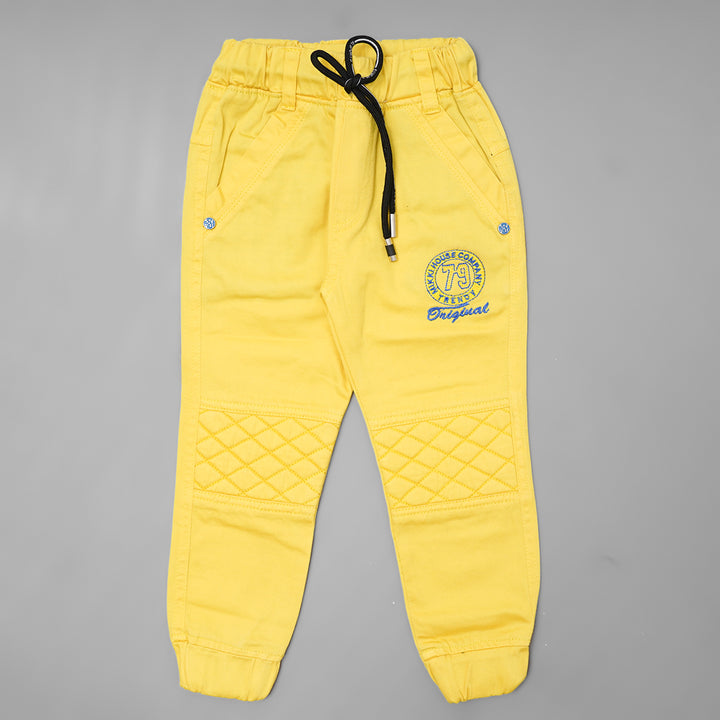 Elastic Waist Slim Fit Jeans for Boys Front 