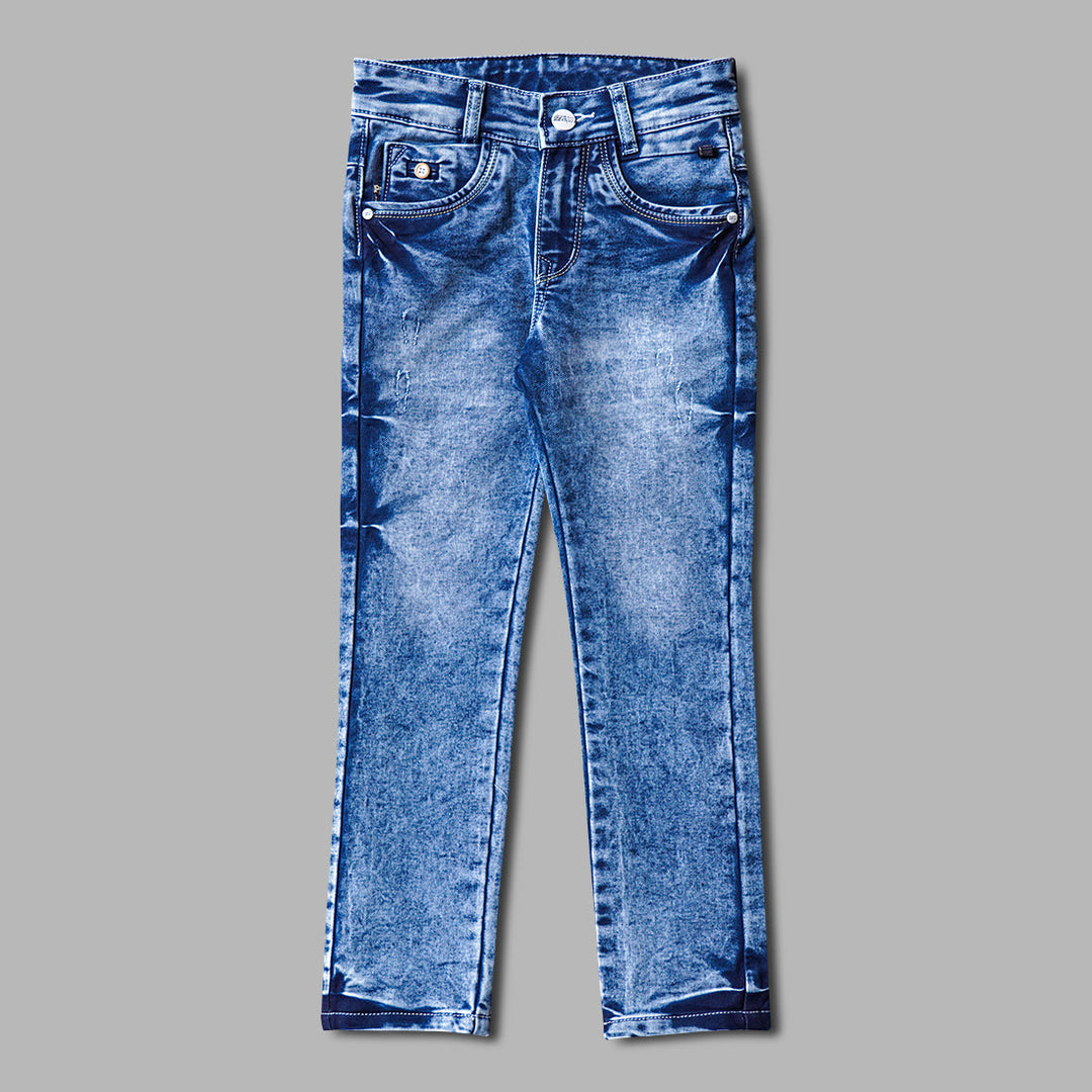 Denim Jeans for Boys and Kids Front View