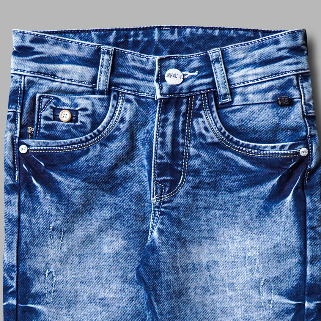 Denim Jeans for Boys and Kids Close Up View