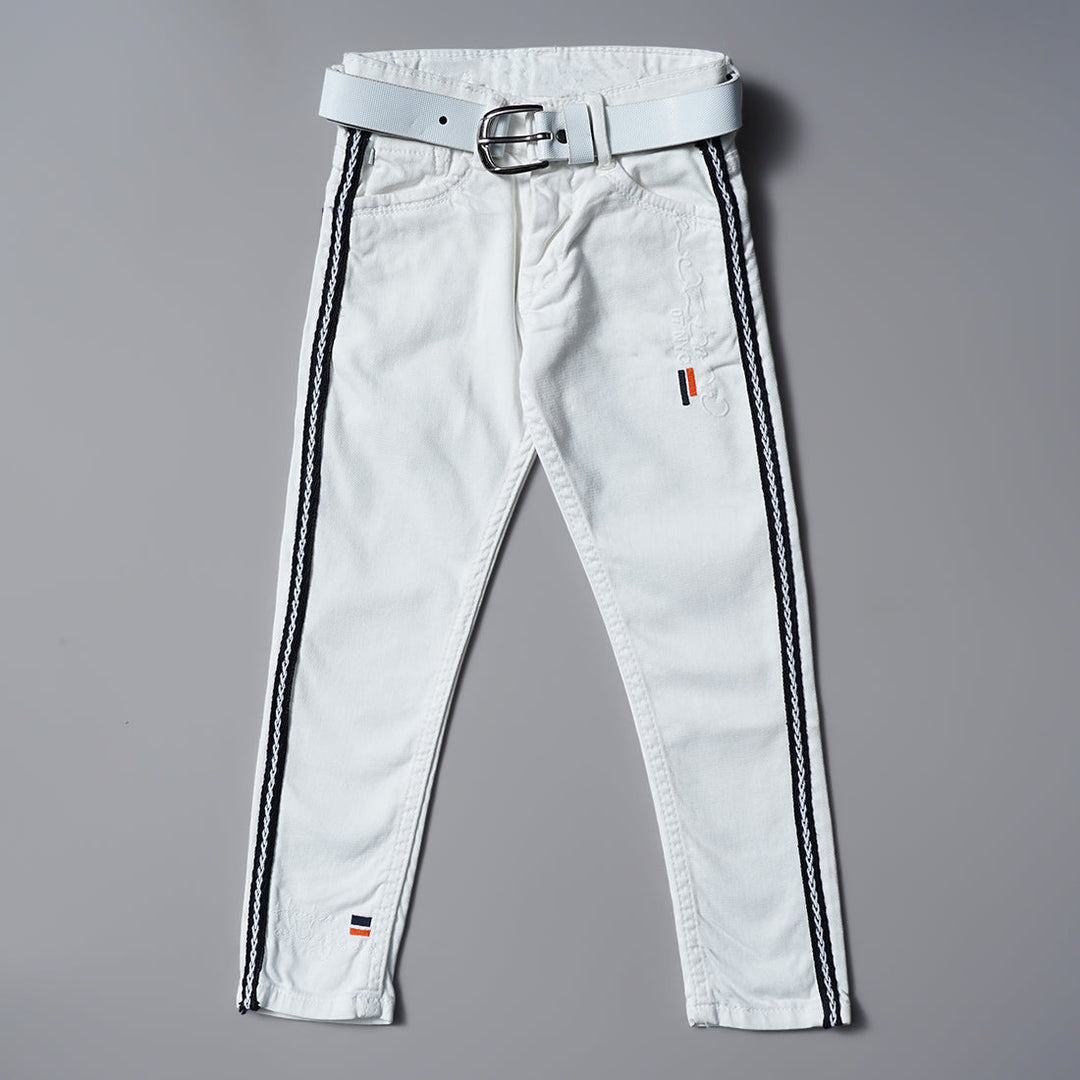 Side Black Stripe Pant For Boys