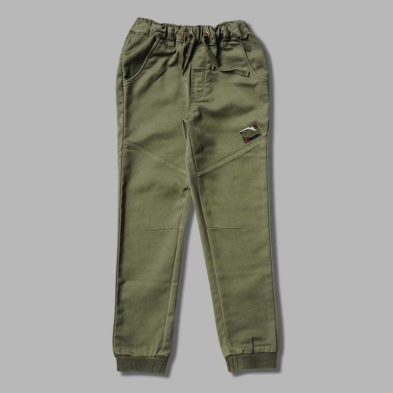 Elastic Waist Joggers for Boys Front 