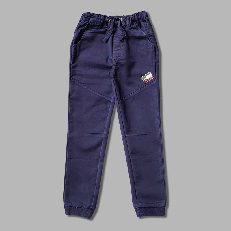 Elastic Waist Joggers for Boys Front 