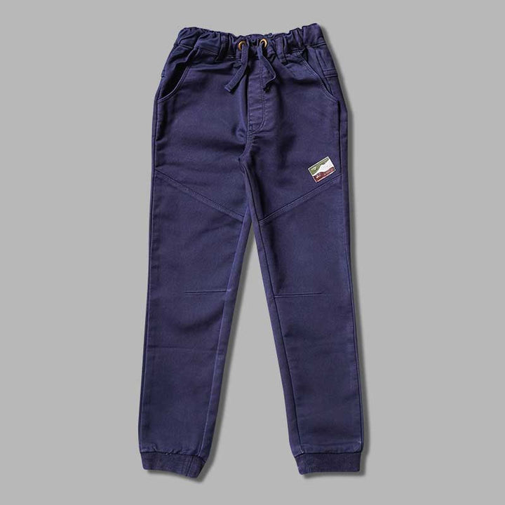 Elastic Waist Joggers for Boys Front 