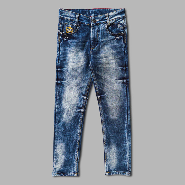 Stylish White Shaded Pant Front 