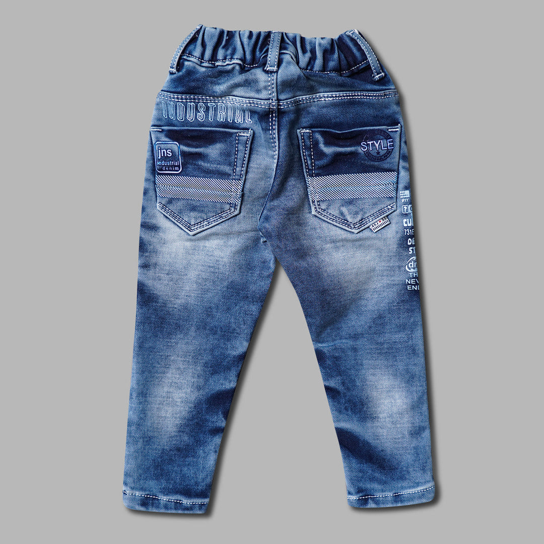 Jeans For Kids With Elastic Waist