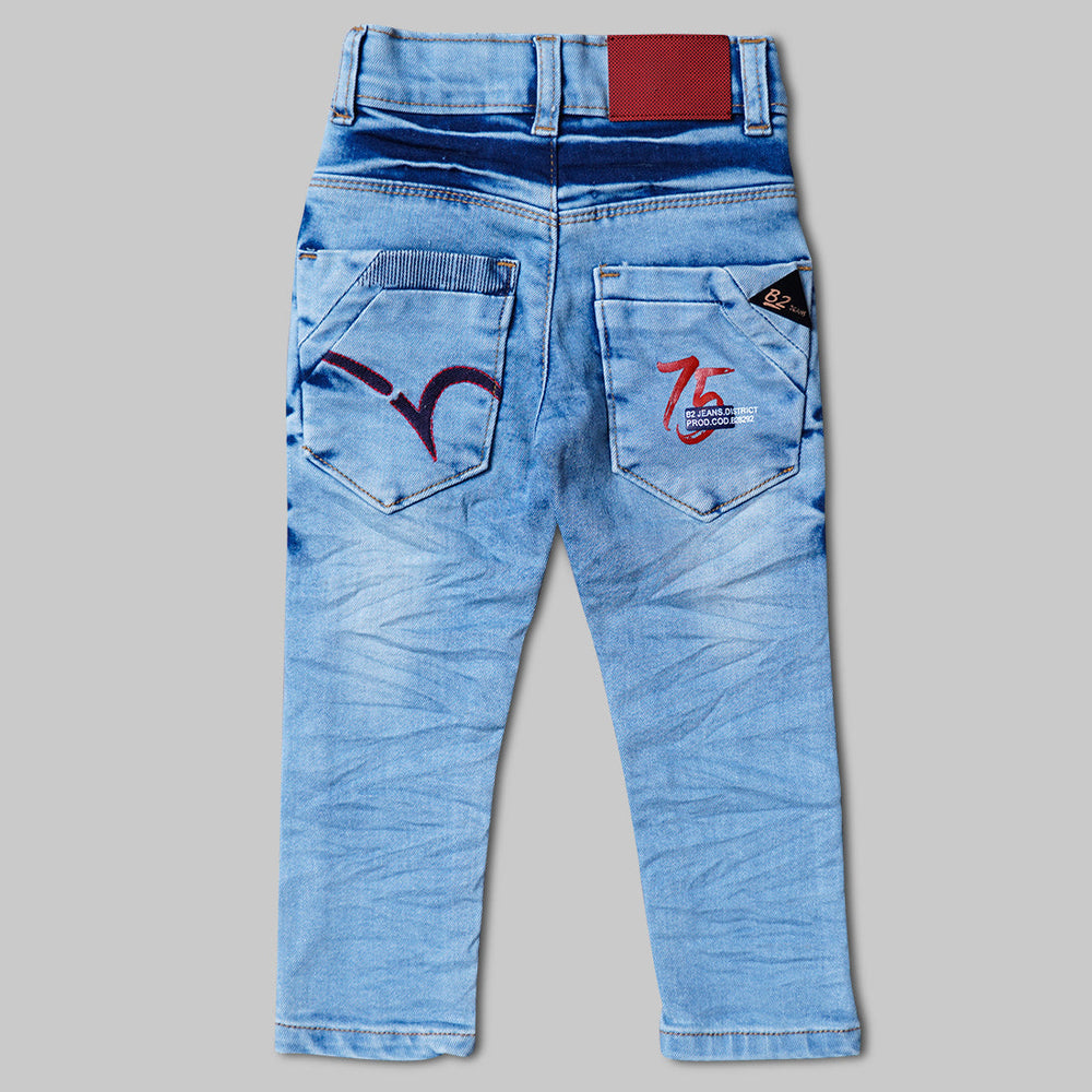 Solid Ripped Style Pant